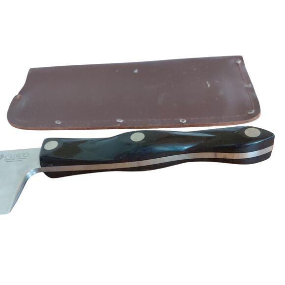 CUTCO #1737 Meat Cleaver & Leather Sheath - Picture 9 of 9
